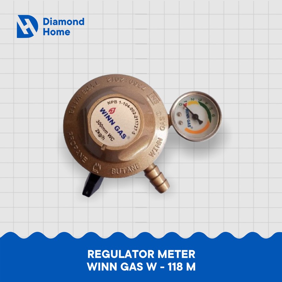 Regulator meter Winn Gas W - 118 M