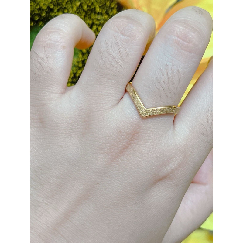 Cincin titanium V grafir