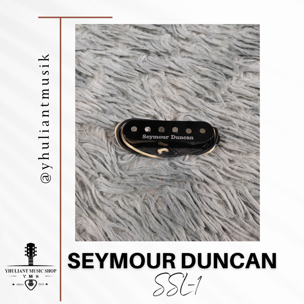 Seymour Duncan SSL1 Single Coil Pickups Black Cover
