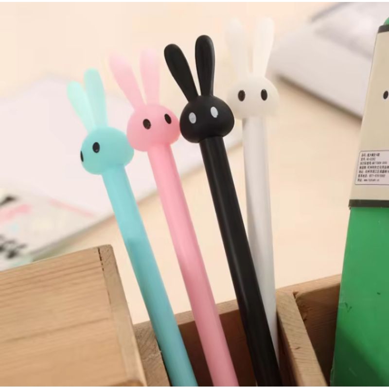 

RP ✨ PENA GEL KARAKTER KELINCI LUCU | ALAT TULIS SEKOLAH ANAK | GEL PEN MURAH