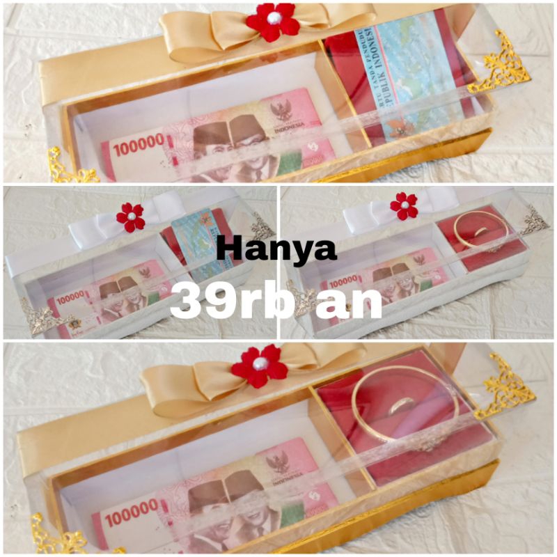 Kotak set perhiasan seserahan