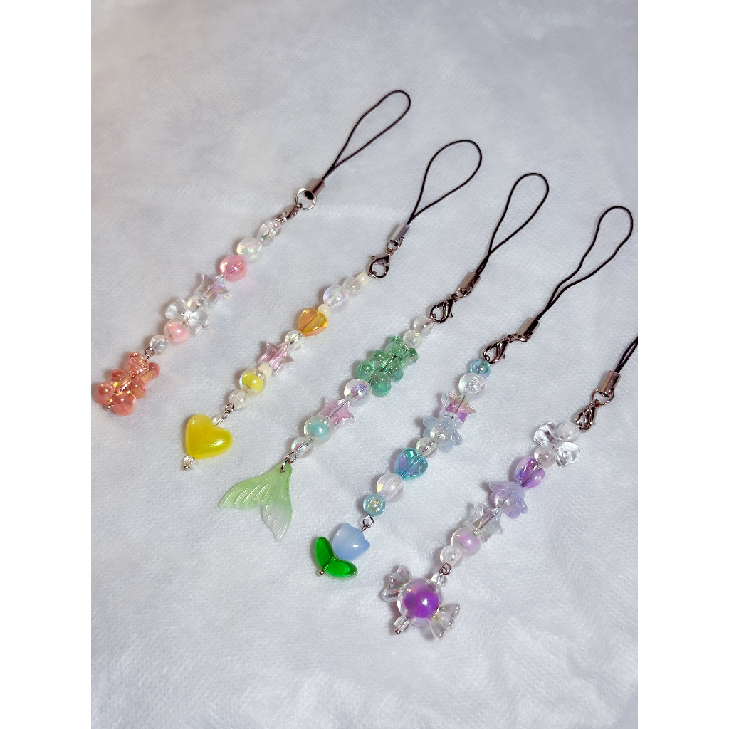 Phone Charm | Phone Strap | Gantungan HP | Tali HP | Lanyard HP Manik Beads