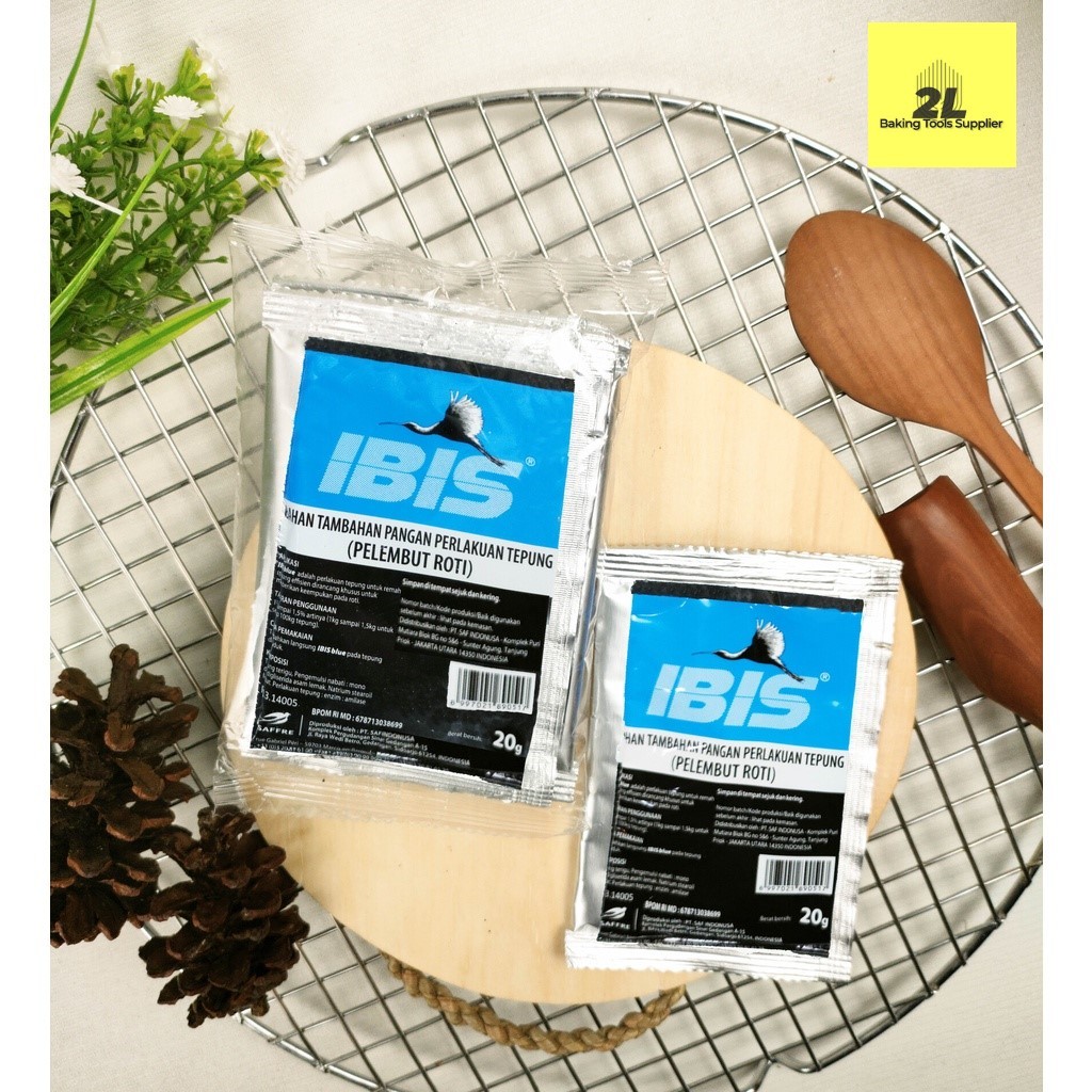 

Ibis blue bread improver pengempuk dan pelembut roti 20 gram