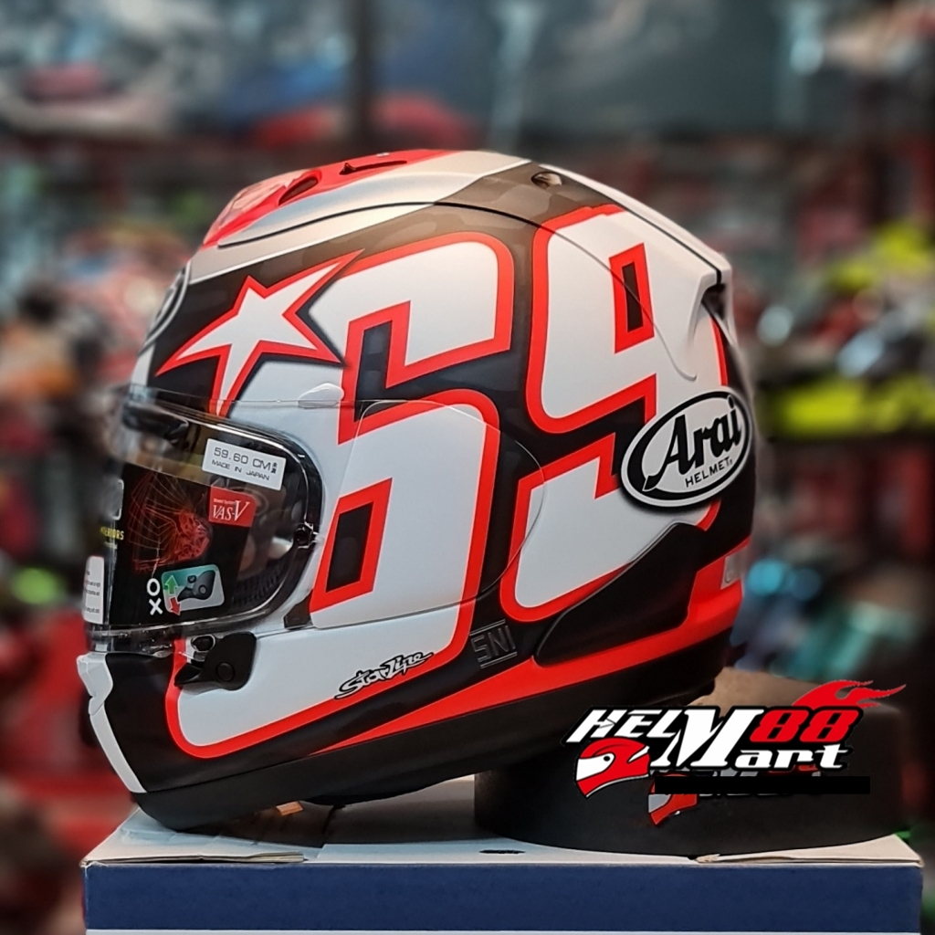 Arai RX-7X NICKY RESET - Helm ARAI Full Face Arai RX7X Nicky Hayden