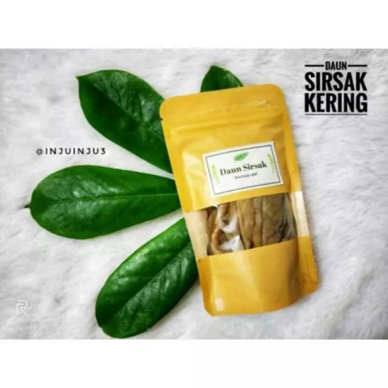 

Daun Sirsak Kering Organik 10gr