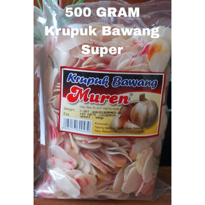 

KERUPUK BAWANG KUALITAS PREMIUM 500 GRAM