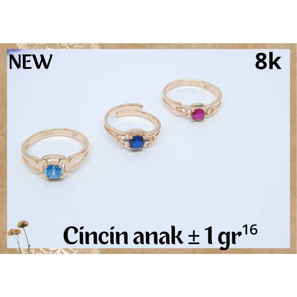 LMV Cincin Anak Emas Kadar 375 8K