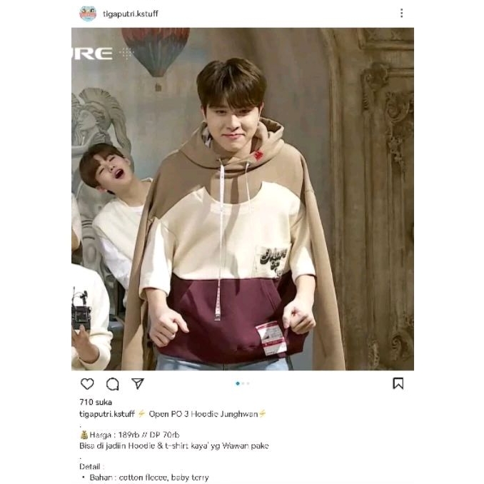 JAKET HOODIE JUNGHWAN TREASURE