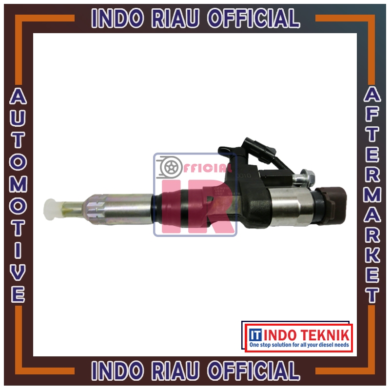 Injector Kobelco SK 330 Denso 095000-6593 Asli Genuine Denso- Injector Nozzle Nosel Kobelco SK330