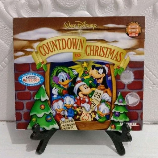 VCD Mickey Mouse COUNTDOWN TO CHRISTMAS (Original)