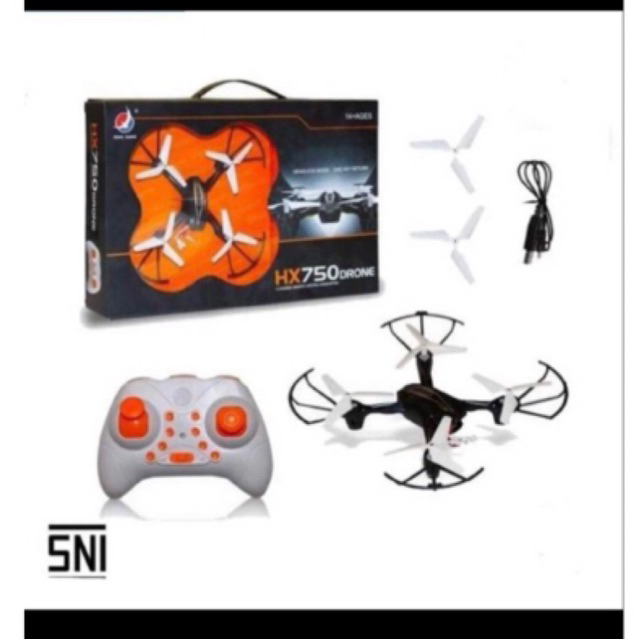 RC Drone HX750 mainan anak drone