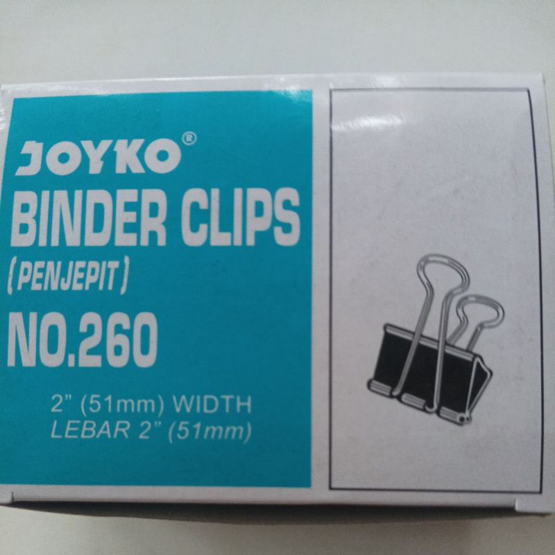 

binder clip 260 joyko