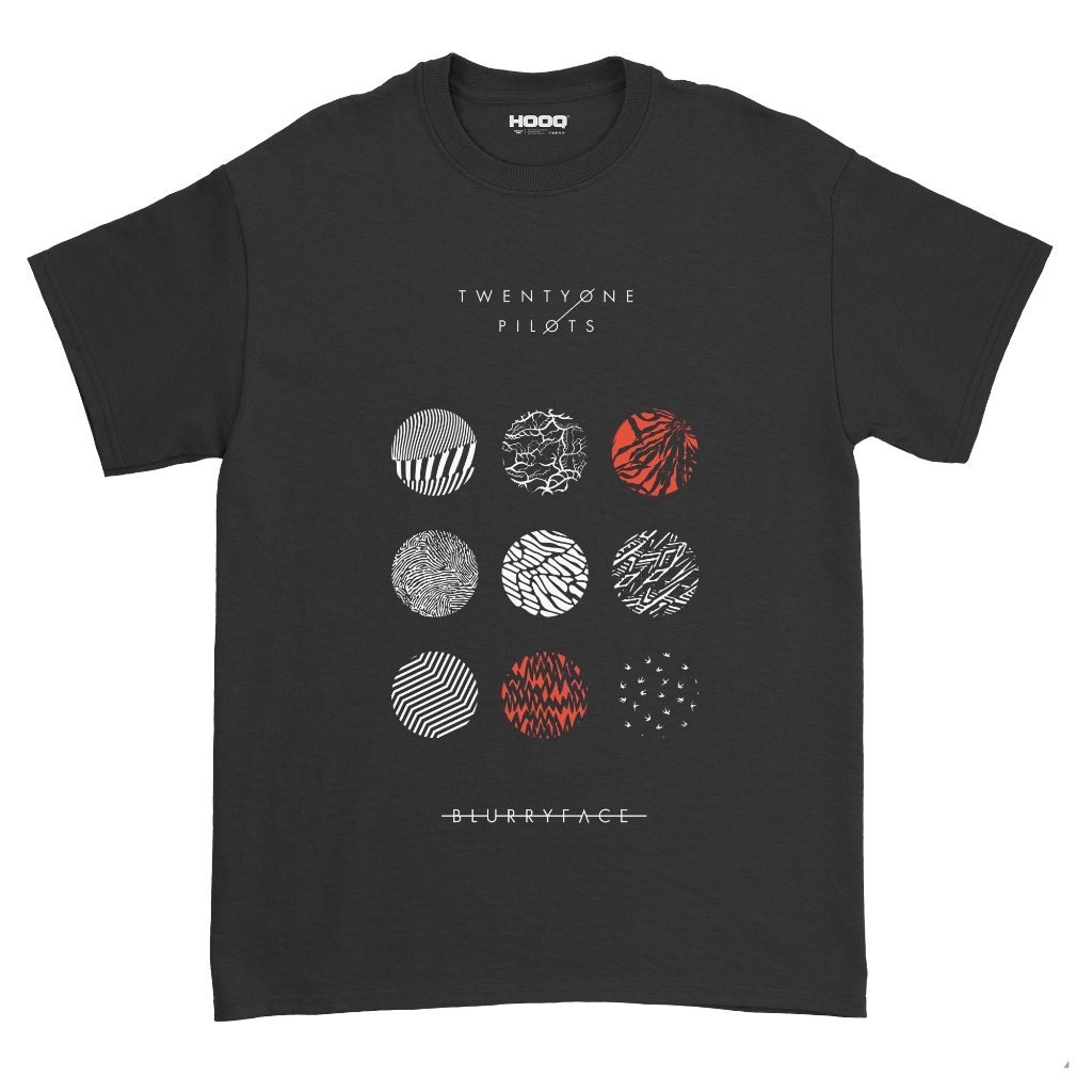 Twenty One Pilots T-shirt Album Reguler Fit Black Twenty One Pilots Tee