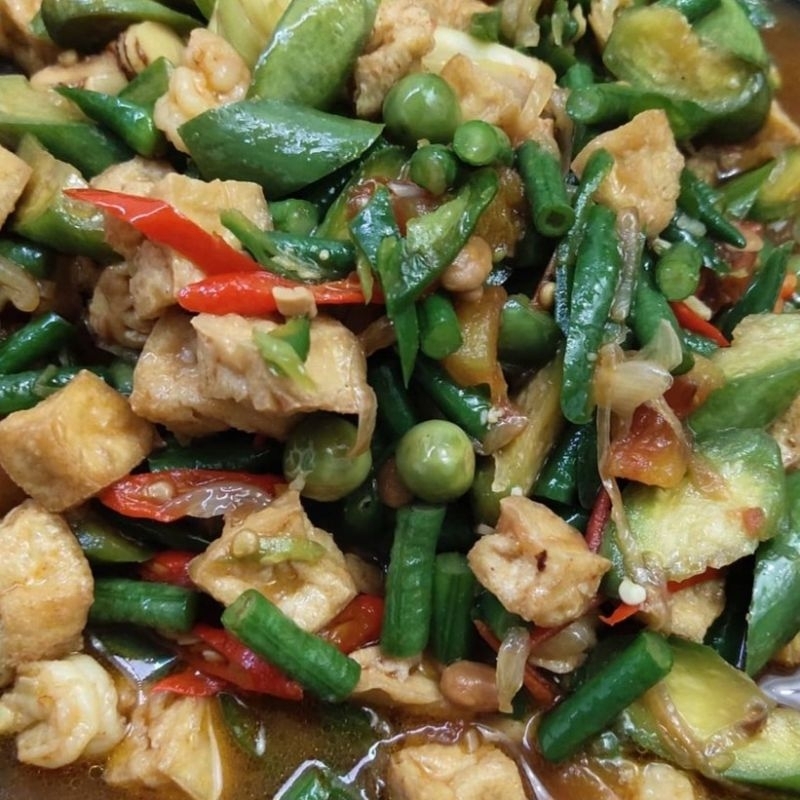 

Tumis Tauco Medan ( dengan udang dan kacang panjang )