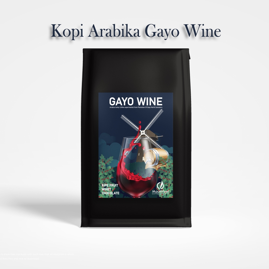 

Kopi Arabika Aceh Gayo Proses Wine 250gr