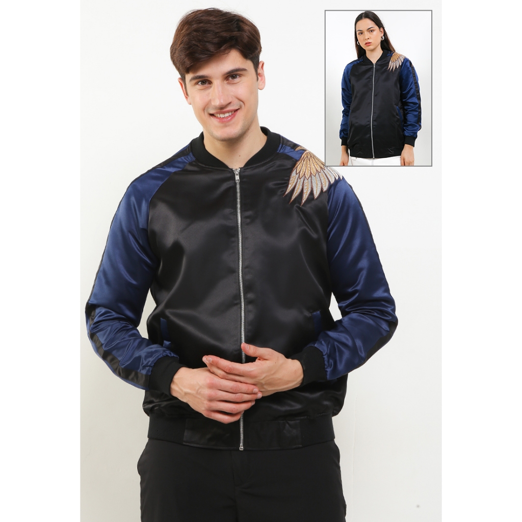 Sukajan Jackets Golden Bird Sukajan NAVY - SJA 002