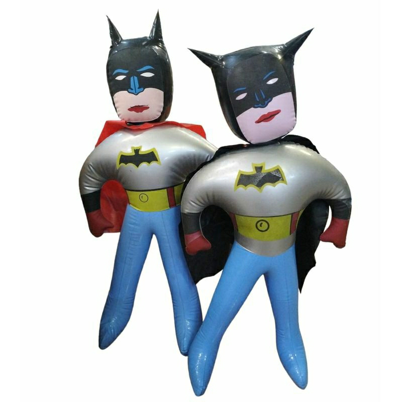 Mainan Balon Karet Tiupan Karakter Batman