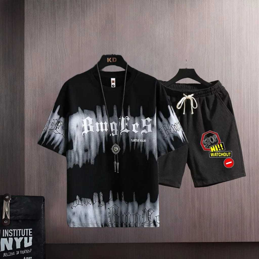 COD-STELAN PENDEK PRIA SIZE M,L,XL-SET DEWASA-PAKAIAN PRIA-SETELAN OVERSIZE-PAKAIAN DISTRO MURAH