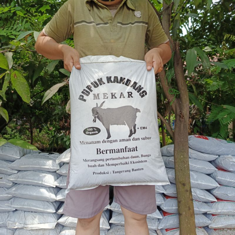 pupuk kompos kambing 1 karung