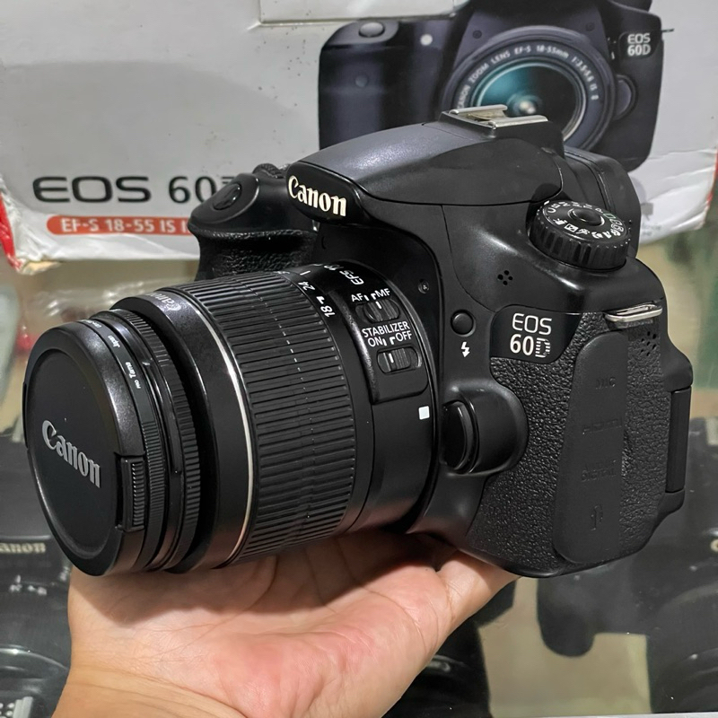 kamera canon 60D + kit 18-55mm