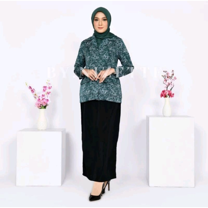 seragam batik PKK Nasional / baju atasan PKK Nasional full furing