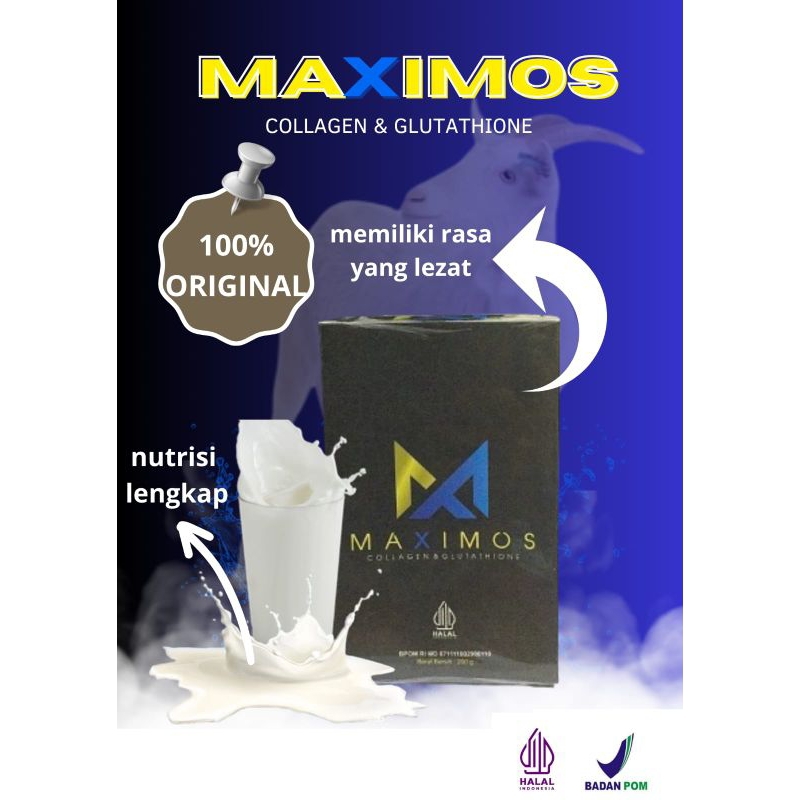 

Maximos Collagen Susu Kambing Etawa Original