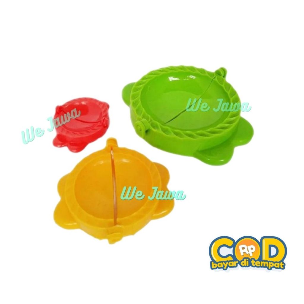 Cetakan Pastel / Cetakan Cireng Isi & Pangsit Bahan Plastik Ukuran Besar Sedang Kecil