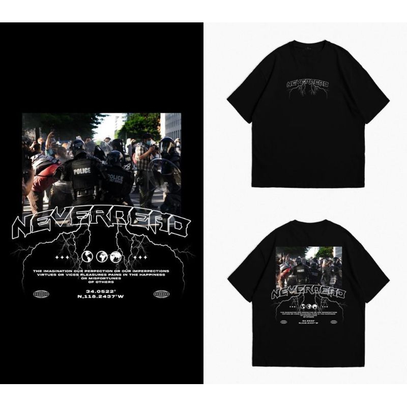 Kaos ori kaos bandung neverdead original
