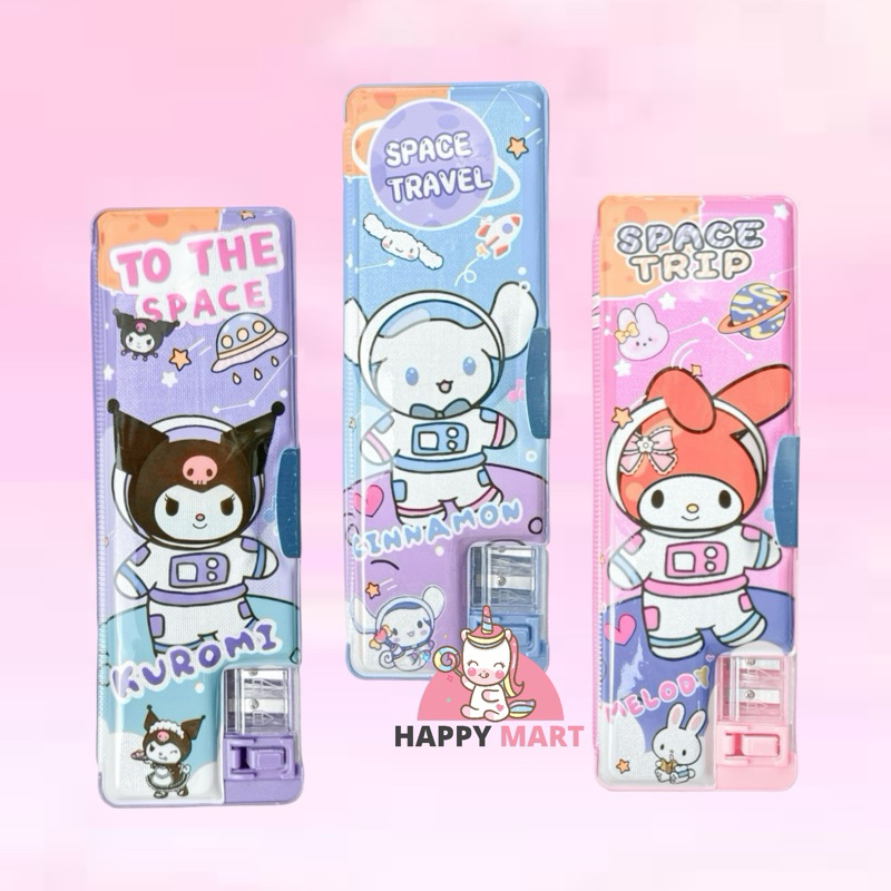 

Kotak pensil MAGNET OUTERSPACE kuromi / melody / cinnamoroll