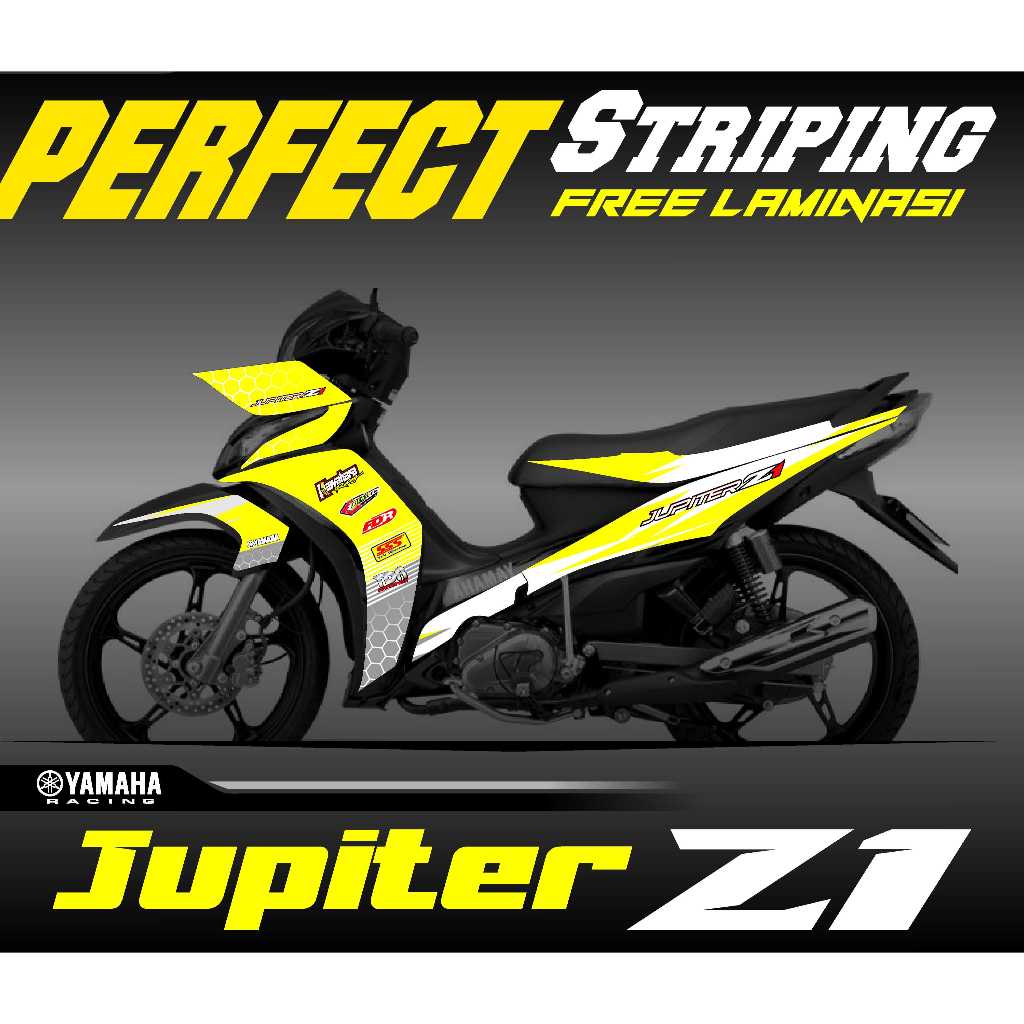 Stiker Striping Motor JUPITER Z1 Sticker Variasi List NEW JUPITER Z1 115CC