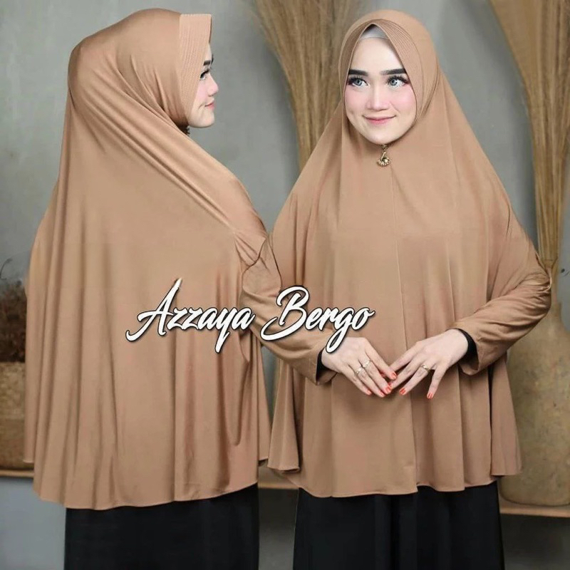(COD) JILBAB HIJAB KERUDUNG KHIMAR JUMBO SYARI LANGAN ANJANI JERSEY jilbab lengan panjang terbaru ji
