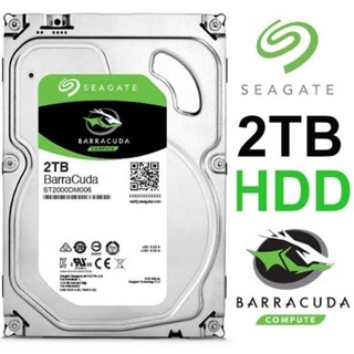 HDD Harddisk Internal PC Seagate Barracuda 2TB