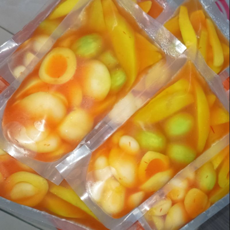 

Manisan Mix Isi Mangga, Kedondong, Salak, 400gram.