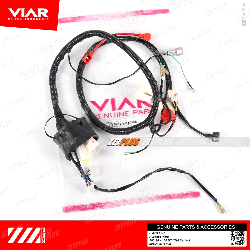 KABEL BODI ATV RAZOR 100-150 /harness wire body viar original/socket anti air/zetplus
