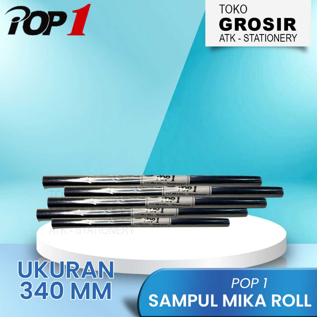 

Sampul Plastik Mika Roll / Sampul Buku / Sampul Roll / Sampul mika ukuran 340 mm