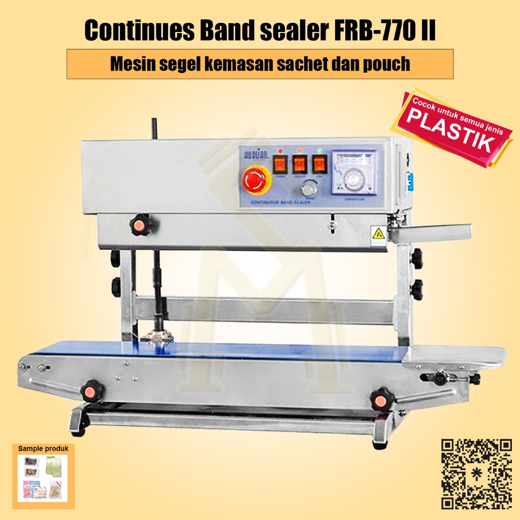 Mesin Segel Plastik FRB770-II / Band Sealer FRB770-II - Hualian
