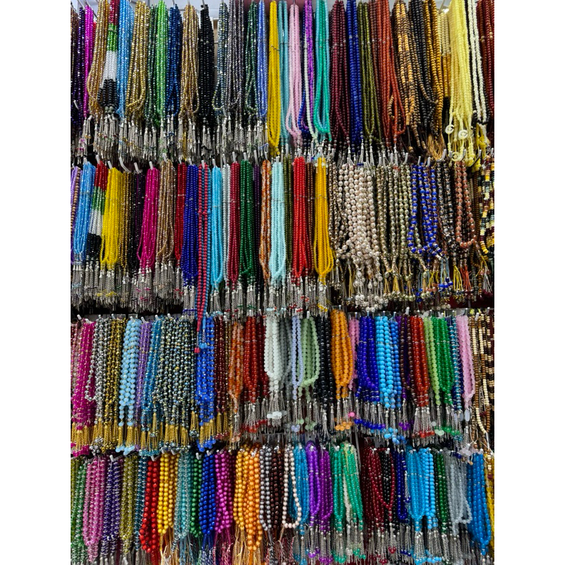 tasbih 99 & 33 kristal mutiara asli madinah