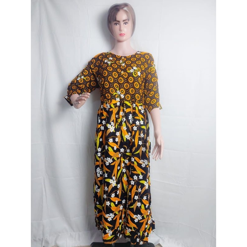 DASTER SEKDRESS MAURA SUSUN BAHAN RAYON NYAMAN, ADEM, BAHAN LEMBUT