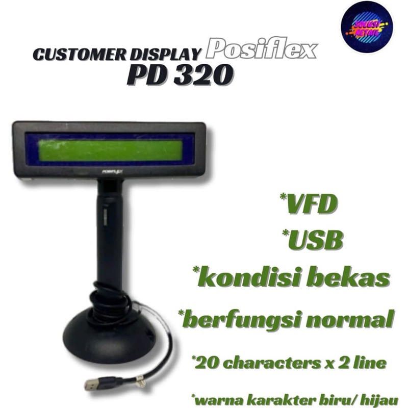 Customer Display Posiflex PD-320