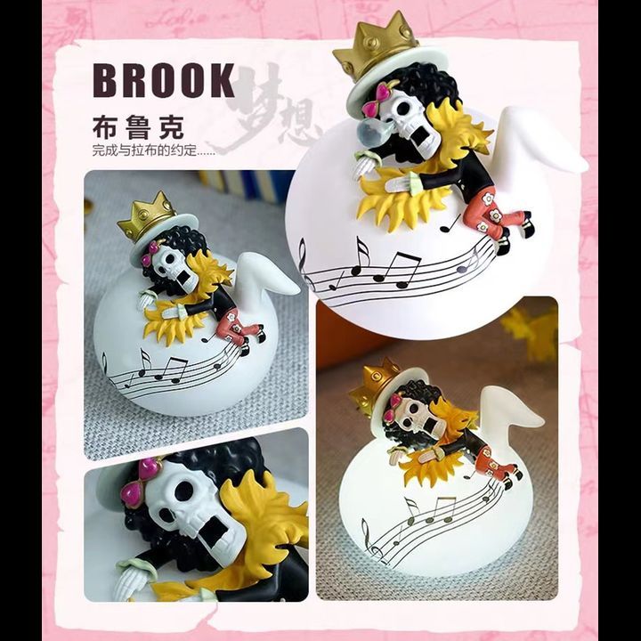 Brook Sweet Dreams Figure One Piece with Lamp - Toei Animation