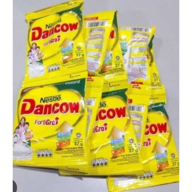 

SUSU DANCOW 1 RENCENG Rasa Coklat / Putih