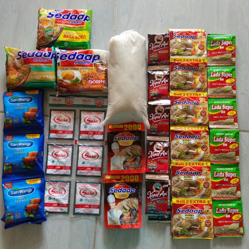 

Paket Sembako 2kg