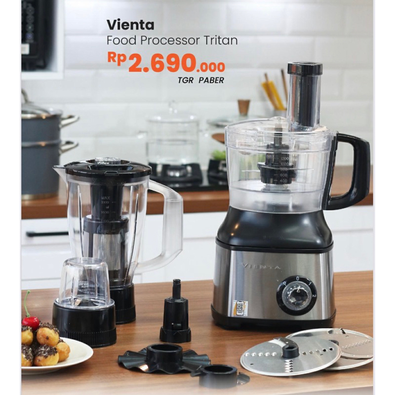 Food Processor Vienta 11 in 1 Blender Multifungsi