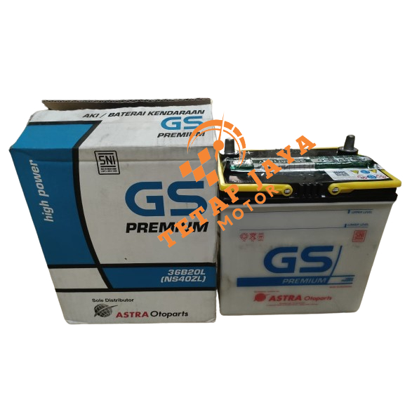 AKI GS PREMIUM BASAH ASTRA NS40ZL BERIKUT AIR AKI ZUUR