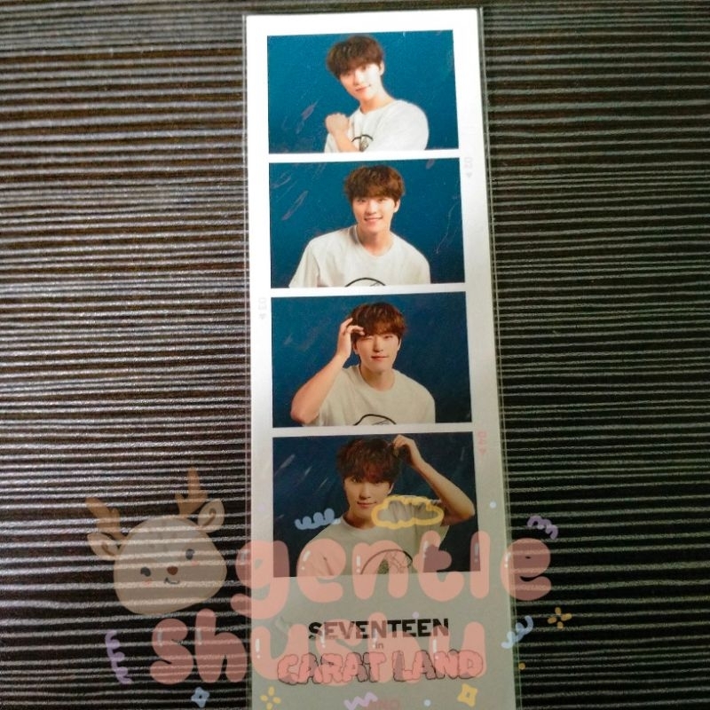 4CUTS PHOTOSTRIP DINO CARATLAND SEVENTEEN