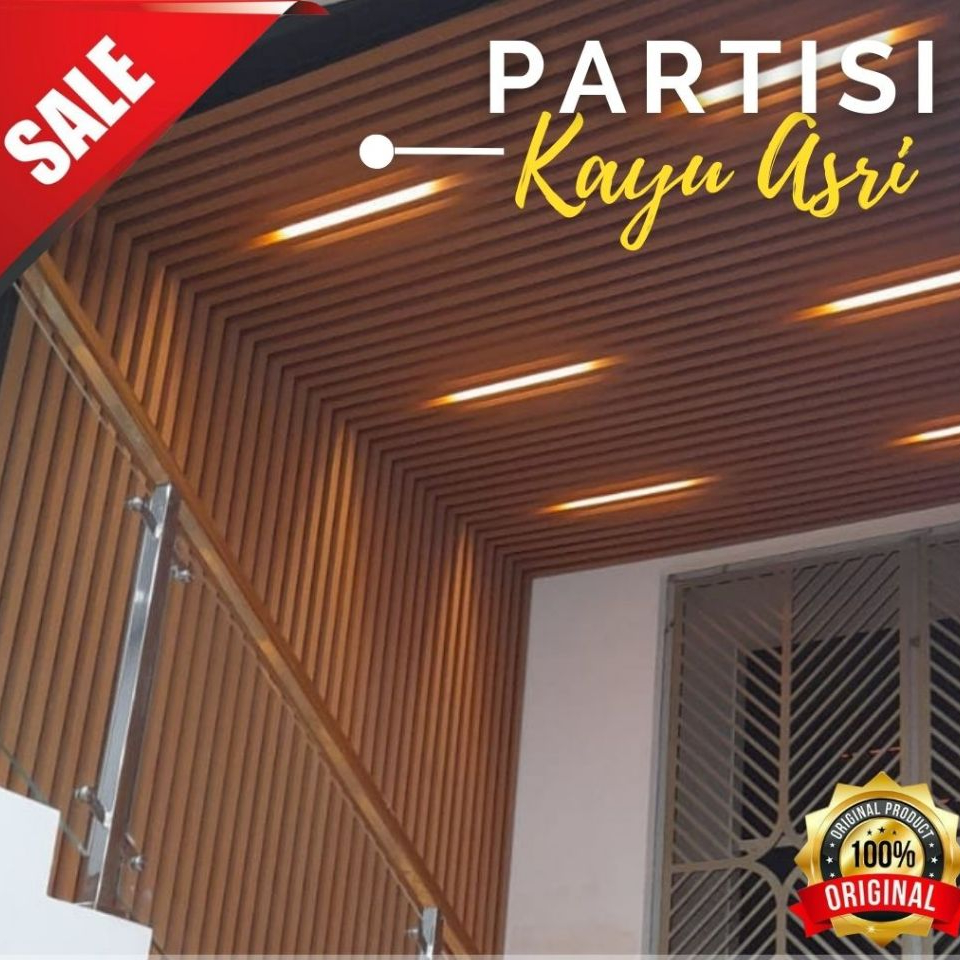 WPC Partisi Kayu Asri / Partisi Anti Rayap Jakarta