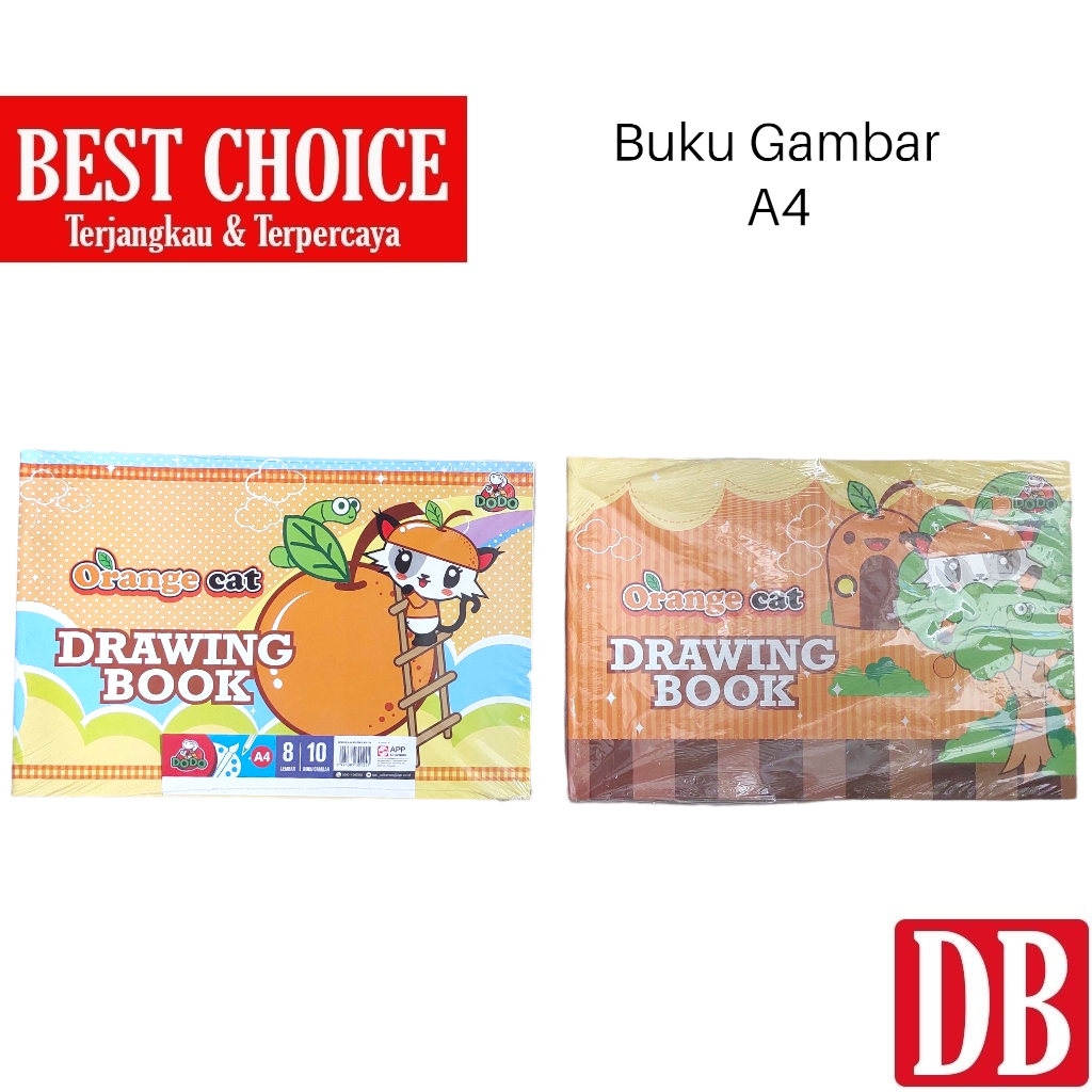 

HJK Buku Gambar DODO / Vision / Forte A4 8 lembar (10 pcs)