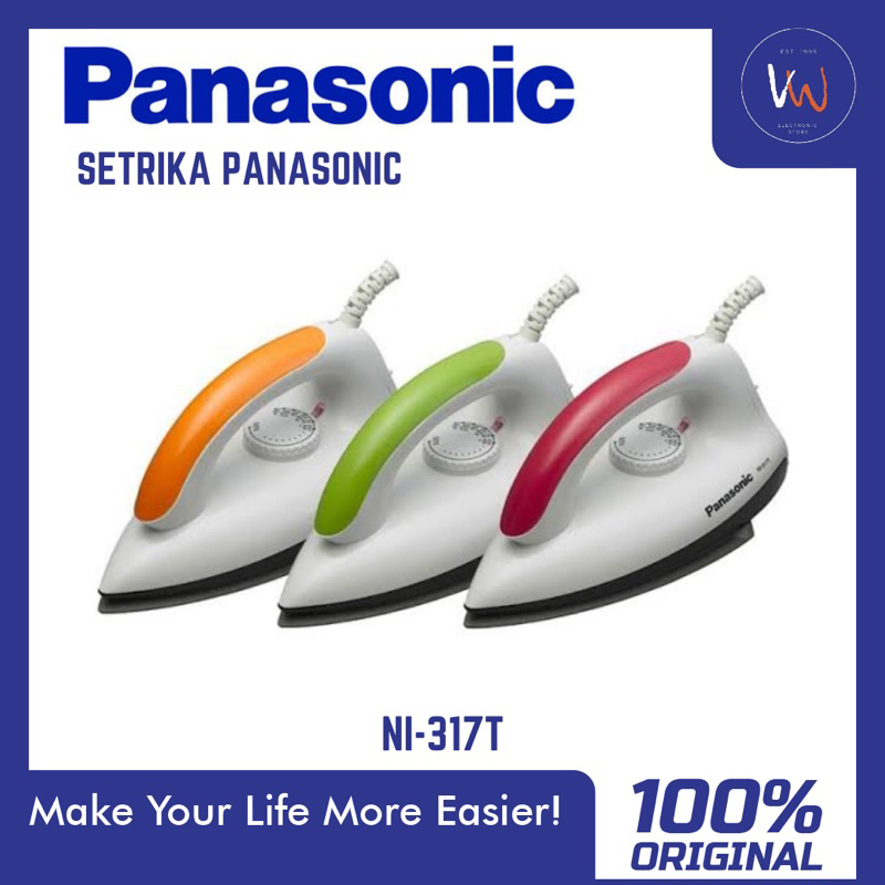 Setrika Panasonic NI-317T / Setrika Panasonic / Setrika Baju