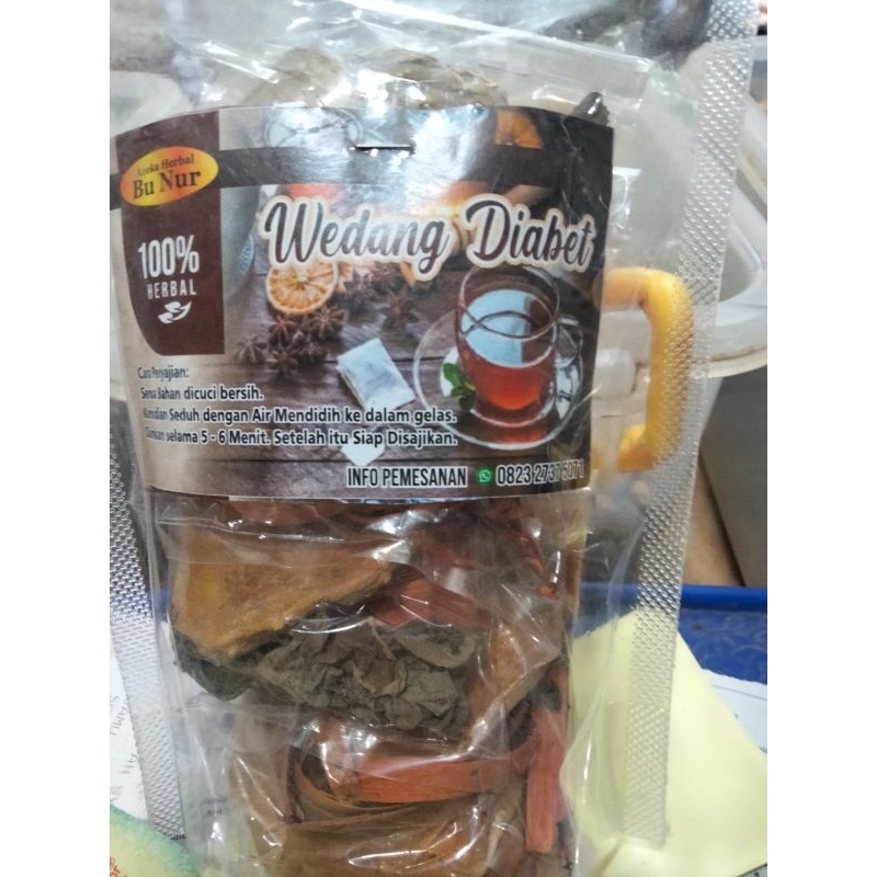 

wedang diabet diabetes alami