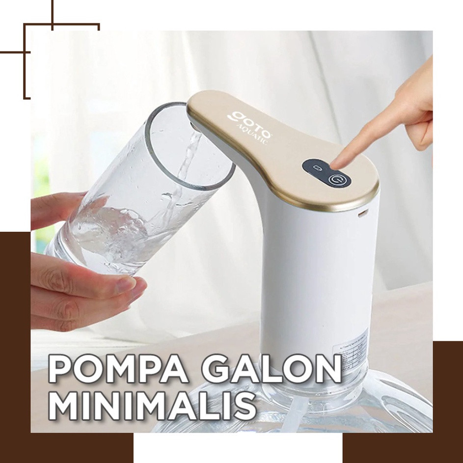 Goto Aquatic Pump Charge USB Pompa Galon Elektrik Dispenser Air Minum